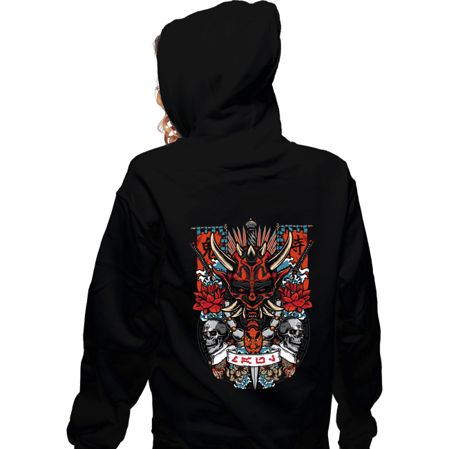 Shirts Zippered Hoodies, Unisex / Small / Black Dark Side Akuma