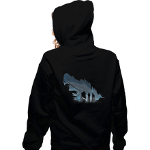 Load image into Gallery viewer, Shirts Zippered Hoodies, Unisex / Small / Black Lyanna&#39;s Feather
