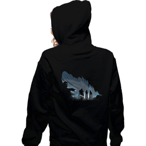 Shirts Zippered Hoodies, Unisex / Small / Black Lyanna's Feather