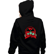 Load image into Gallery viewer, Shirts Zippered Hoodies, Unisex / Small / Black Devilman Mascot
