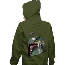 Load image into Gallery viewer, Shirts Zippered Hoodies, Unisex / Small / Military Green Paid To Kill
