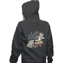 Load image into Gallery viewer, Shirts Pullover Hoodies, Unisex / Small / Charcoal Scientific Paradox Goes Boom
