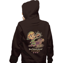 Load image into Gallery viewer, Shirts Pullover Hoodies, Unisex / Small / Dark Chocolate Legendary PIzza

