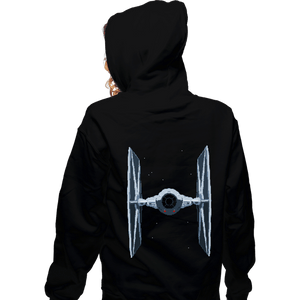 Shirts Zippered Hoodies, Unisex / Small / Black Pixel Fighter