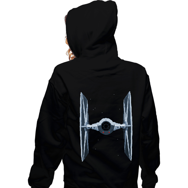 Shirts Zippered Hoodies, Unisex / Small / Black Pixel Fighter