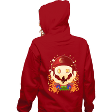 Load image into Gallery viewer, Daily_Deal_Shirts Zippered Hoodies, Unisex / Small / Red Mario Memories
