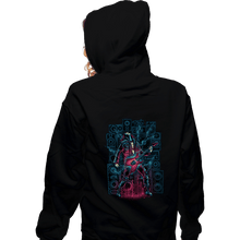 Load image into Gallery viewer, Daily_Deal_Shirts Zippered Hoodies, Unisex / Small / Black In The Face Of Evil
