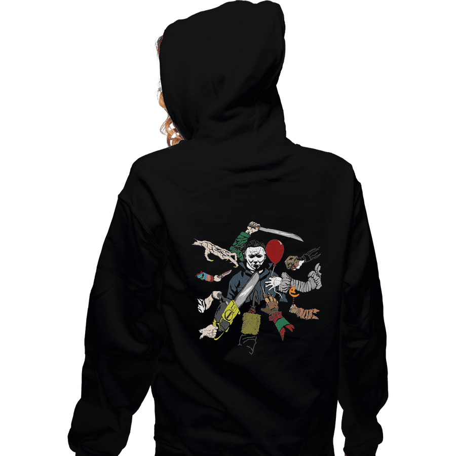 Shirts Pullover Hoodies, Unisex / Small / Black Hallowick