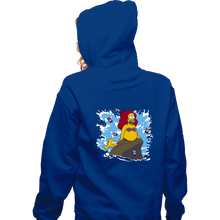 Load image into Gallery viewer, Shirts Zippered Hoodies, Unisex / Small / Royal Blue The Little Beerman
