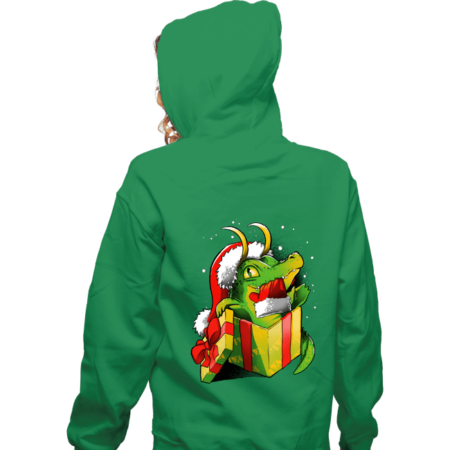 Daily_Deal_Shirts Zippered Hoodies, Unisex / Small / Irish Green Christmas Variant