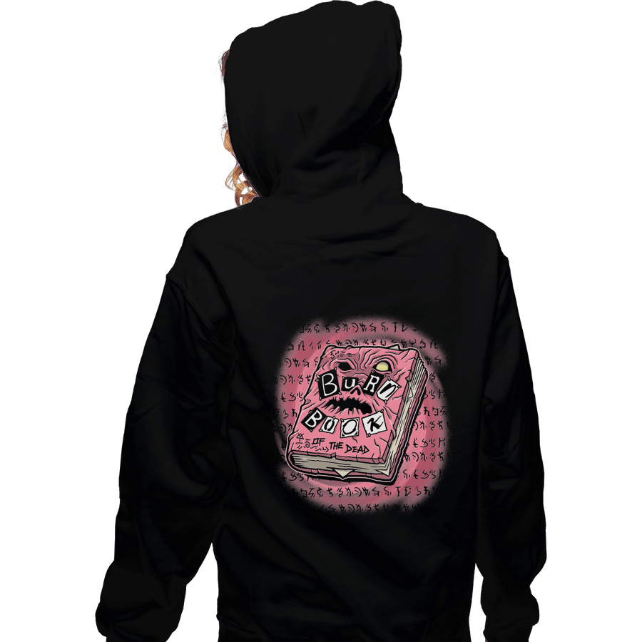 Shirts Pullover Hoodies, Unisex / Small / Black Burn Book Of The Dead