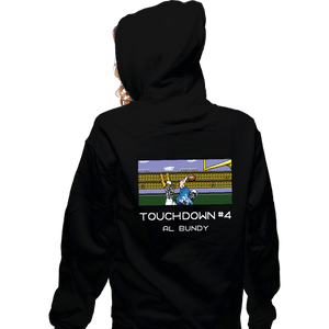 Secret_Shirts Zippered Hoodies, Unisex / Small / Black Tecmo Bundy!
