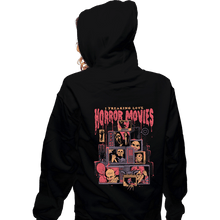 Load image into Gallery viewer, Shirts Zippered Hoodies, Unisex / Small / Black Horror Movies
