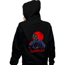 Load image into Gallery viewer, Secret_Shirts Zippered Hoodies, Unisex / Small / Black Zomjimbo
