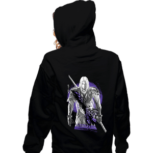 Daily_Deal_Shirts Zippered Hoodies, Unisex / Small / Black Masamune's Shadow