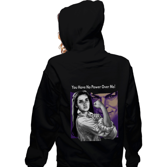 Secret_Shirts Zippered Hoodies, Unisex / Small / Black No Power Over Me Secret Sale