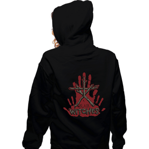 Daily_Deal_Shirts Zippered Hoodies, Unisex / Small / Black Blair Witches