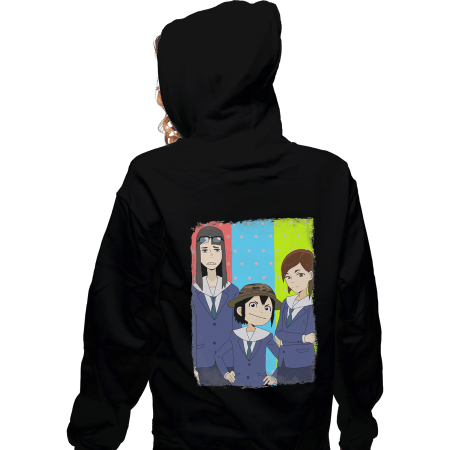 Shirts Pullover Hoodies, Unisex / Small / Black Eizouken