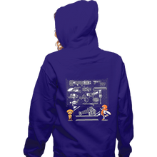 Load image into Gallery viewer, Shirts Zippered Hoodies, Unisex / Small / Violet Spat Shop
