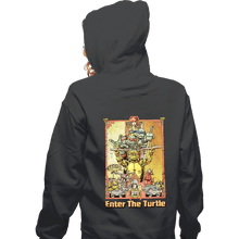 Load image into Gallery viewer, Secret_Shirts Zippered Hoodies, Unisex / Small / Dark Heather Enter The Turtles

