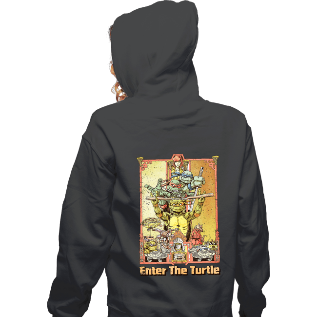 Secret_Shirts Zippered Hoodies, Unisex / Small / Dark Heather Enter The Turtles