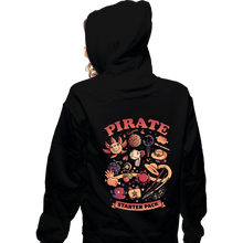 Load image into Gallery viewer, Daily_Deal_Shirts Zippered Hoodies, Unisex / Small / Black Pirate Starter Pack

