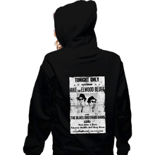 Load image into Gallery viewer, Secret_Shirts Zippered Hoodies, Unisex / Small / Black Gig Poster
