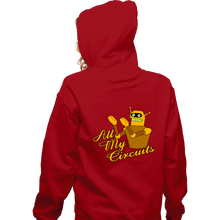 Load image into Gallery viewer, Daily_Deal_Shirts Zippered Hoodies, Unisex / Small / Red All My Circuits
