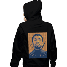 Load image into Gallery viewer, Shirts Zippered Hoodies, Unisex / Small / Black King T&#39;Challa
