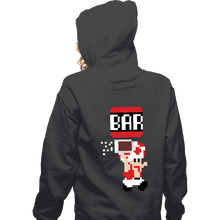 Load image into Gallery viewer, Shirts Zippered Hoodies, Unisex / Small / Dark Heather To The Bar, Toad!
