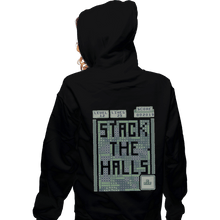 Load image into Gallery viewer, Shirts Pullover Hoodies, Unisex / Small / Black Stack The Halls
