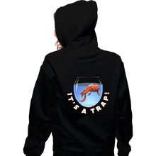 Load image into Gallery viewer, Shirts Zippered Hoodies, Unisex / Small / Black Trap Bowl
