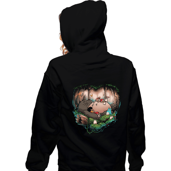 Secret_Shirts Zippered Hoodies, Unisex / Small / Black The Forest Dreamers