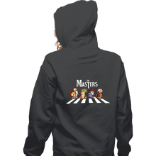 Load image into Gallery viewer, Daily_Deal_Shirts Zippered Hoodies, Unisex / Small / Dark Heather The Masters
