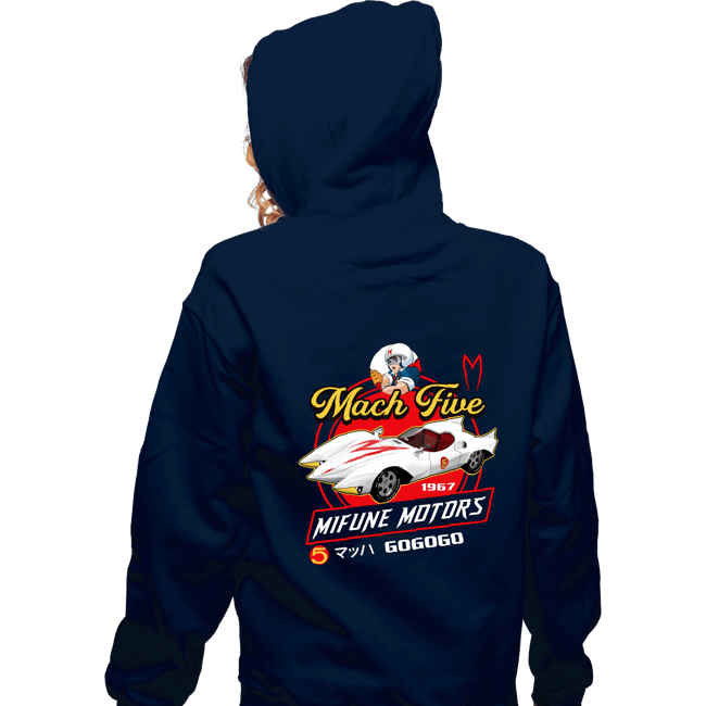 Secret_Shirts Zippered Hoodies, Unisex / Small / Navy Mifune Motors