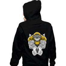 Load image into Gallery viewer, Daily_Deal_Shirts Zippered Hoodies, Unisex / Small / Black Wario Time
