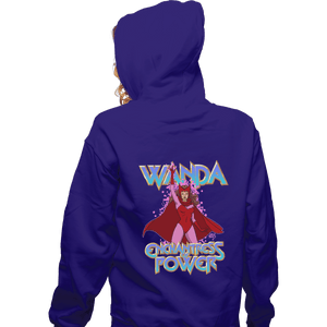 Shirts Zippered Hoodies, Unisex / Small / Violet Scarlet Witch Wanda