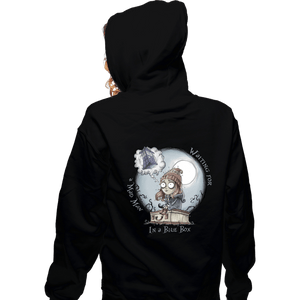 Shirts Zippered Hoodies, Unisex / Small / Black The Girl Who Waited