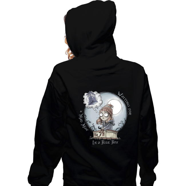 Shirts Zippered Hoodies, Unisex / Small / Black The Girl Who Waited