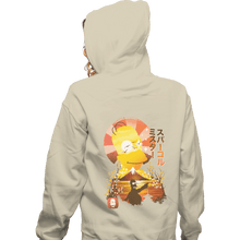 Load image into Gallery viewer, Shirts Pullover Hoodies, Unisex / Small / Sand Homer Ukiyoe
