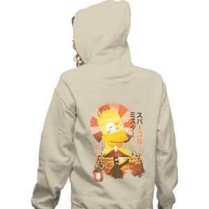 Shirts Pullover Hoodies, Unisex / Small / Sand Homer Ukiyoe