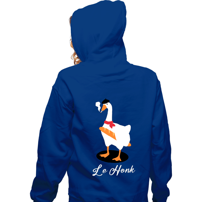 Secret_Shirts Zippered Hoodies, Unisex / Small / Royal Blue Le Honk