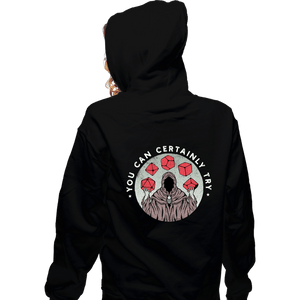 Secret_Shirts Zippered Hoodies, Unisex / Small / Black You Can Try