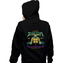 Load image into Gallery viewer, Daily_Deal_Shirts Zippered Hoodies, Unisex / Small / Black Donnie&#39;s Turtle Gym
