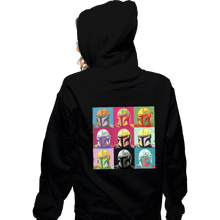 Load image into Gallery viewer, Daily_Deal_Shirts Zippered Hoodies, Unisex / Small / Black Mando Monroe
