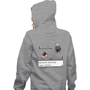 Shirts Zippered Hoodies, Unisex / Small / Sports Grey Bernie Battle!