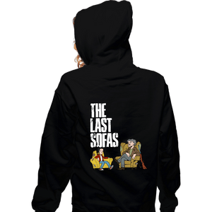 Daily_Deal_Shirts Zippered Hoodies, Unisex / Small / Black The Last Sofas