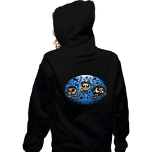 Load image into Gallery viewer, Daily_Deal_Shirts Zippered Hoodies, Unisex / Small / Black Ocean Puff Boys
