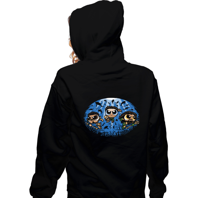 Daily_Deal_Shirts Zippered Hoodies, Unisex / Small / Black Ocean Puff Boys