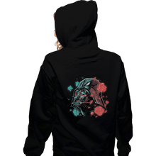 Load image into Gallery viewer, Shirts Zippered Hoodies, Unisex / Small / Black Dark Side of the Bloom
